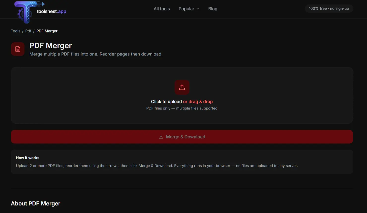 ToolsNest screenshot 2